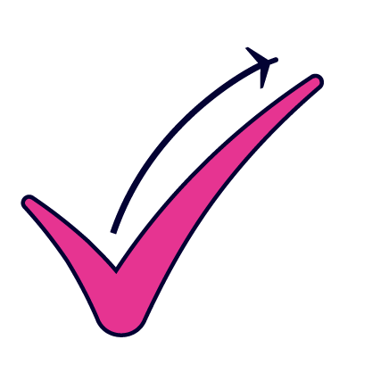 Pink tick box icon_AeroCloud
